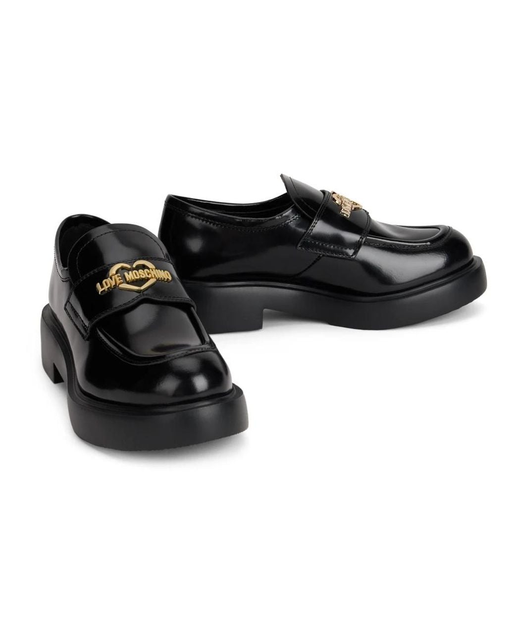 Love Moschino Black Loafers