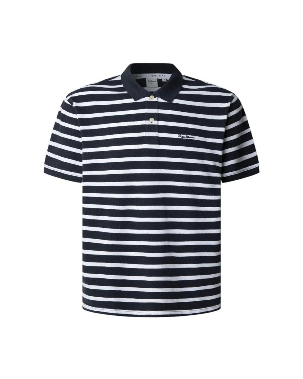 Pepe Jeans Blue Polo Shirts for men