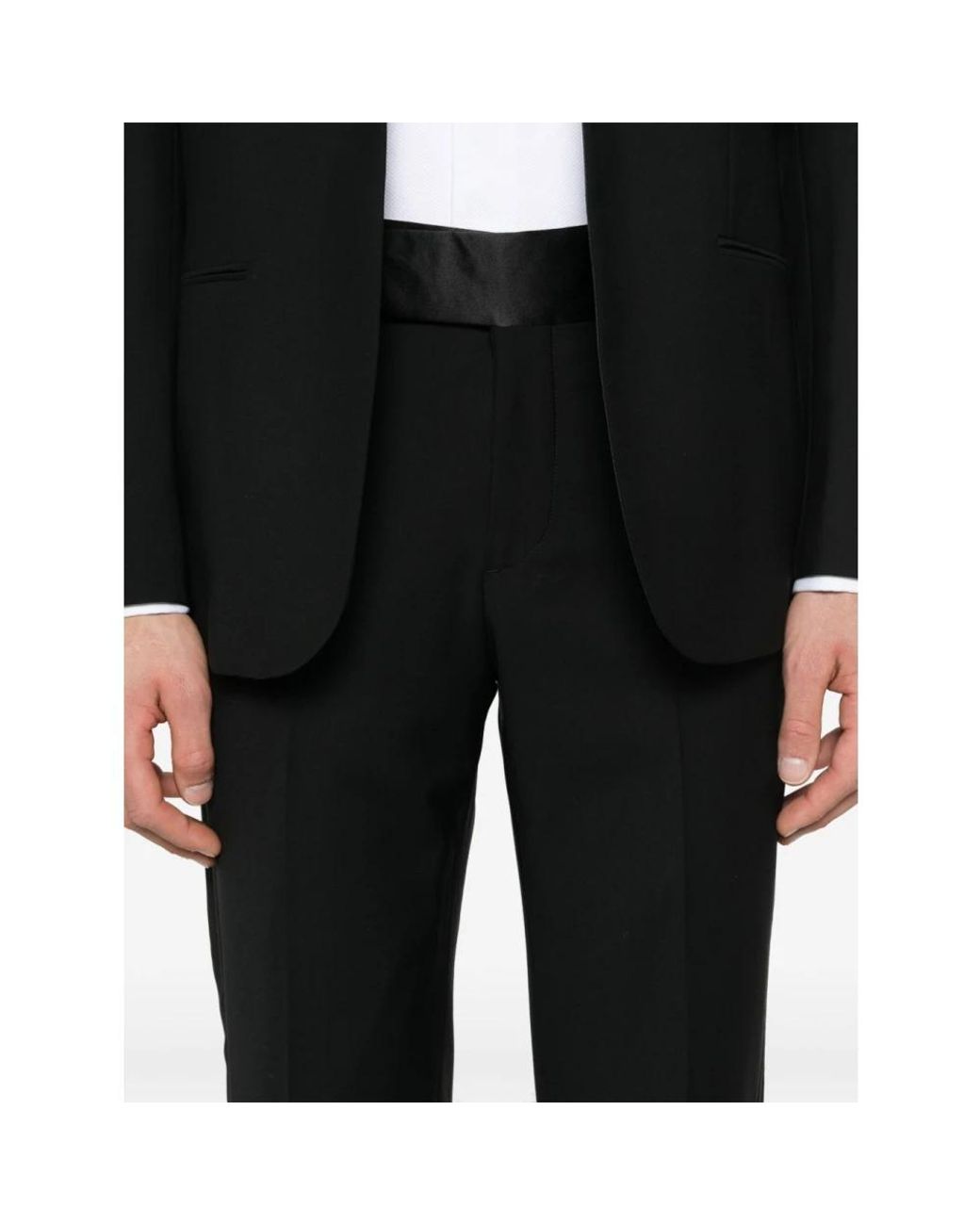 Single Breasted Suits Giorgio Armani de hombre de color Black