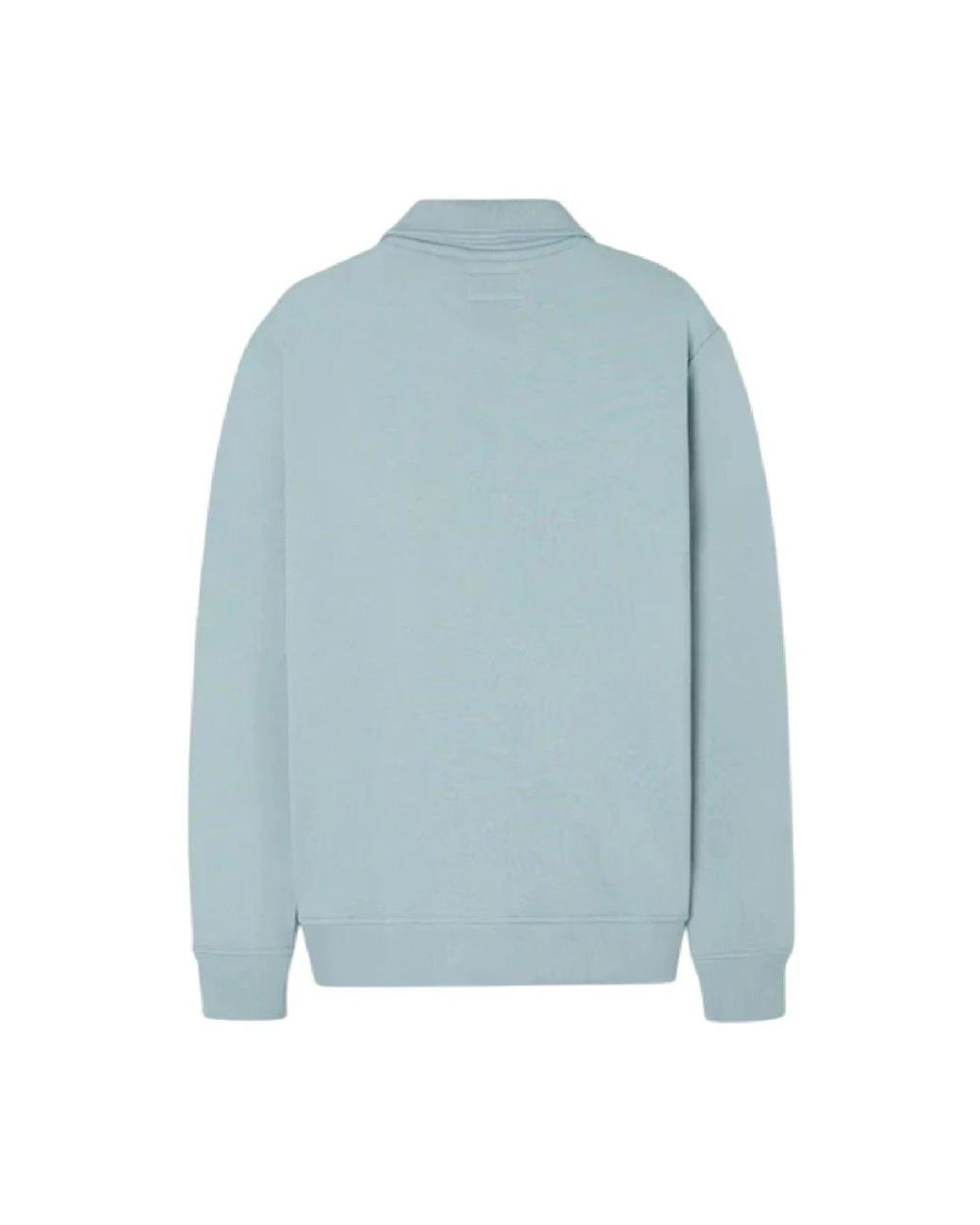 Silbon Blue Zip-Throughs for men