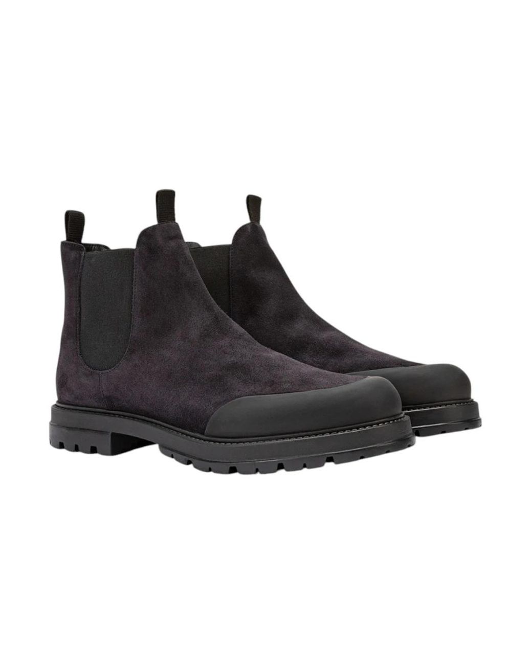 Peuterey Black Chelsea Boots for men
