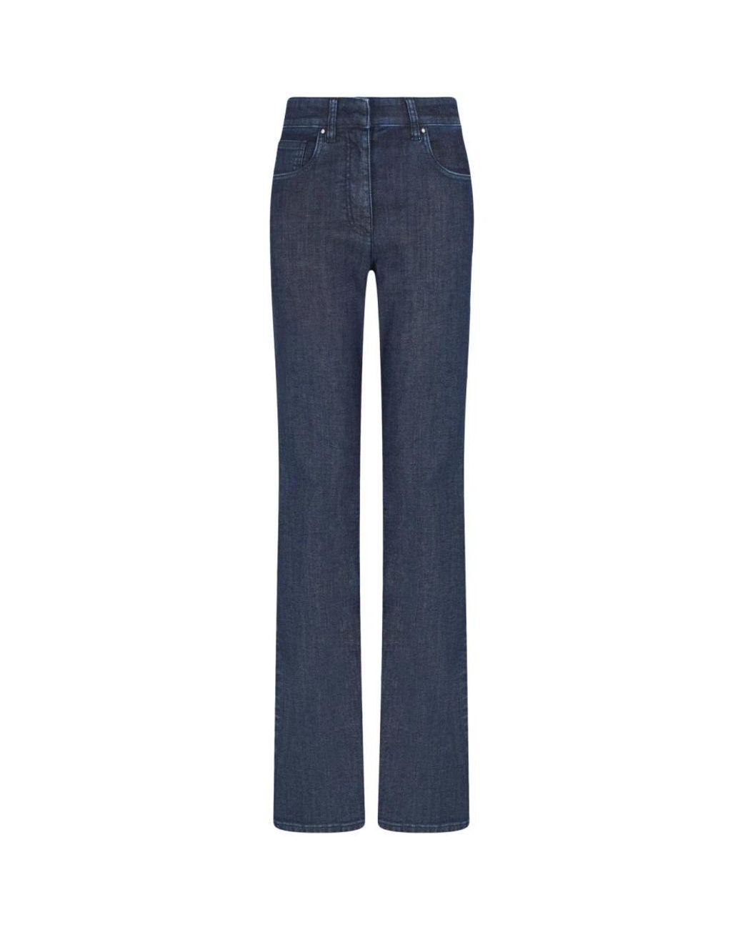 Giorgio Armani Jeans ,Blauw ,Denim Wijde Spijkerbroek Blauw in het Blue