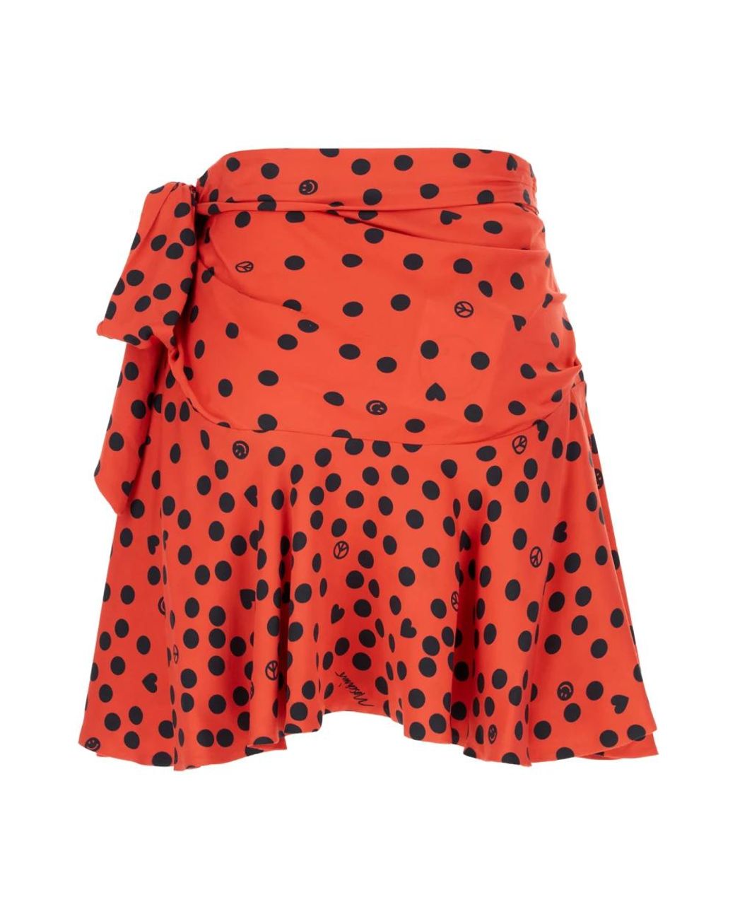 Moschino Red Short Skirts