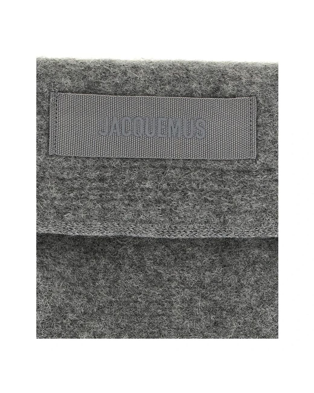 Jacquemus Gray Winter Scarves