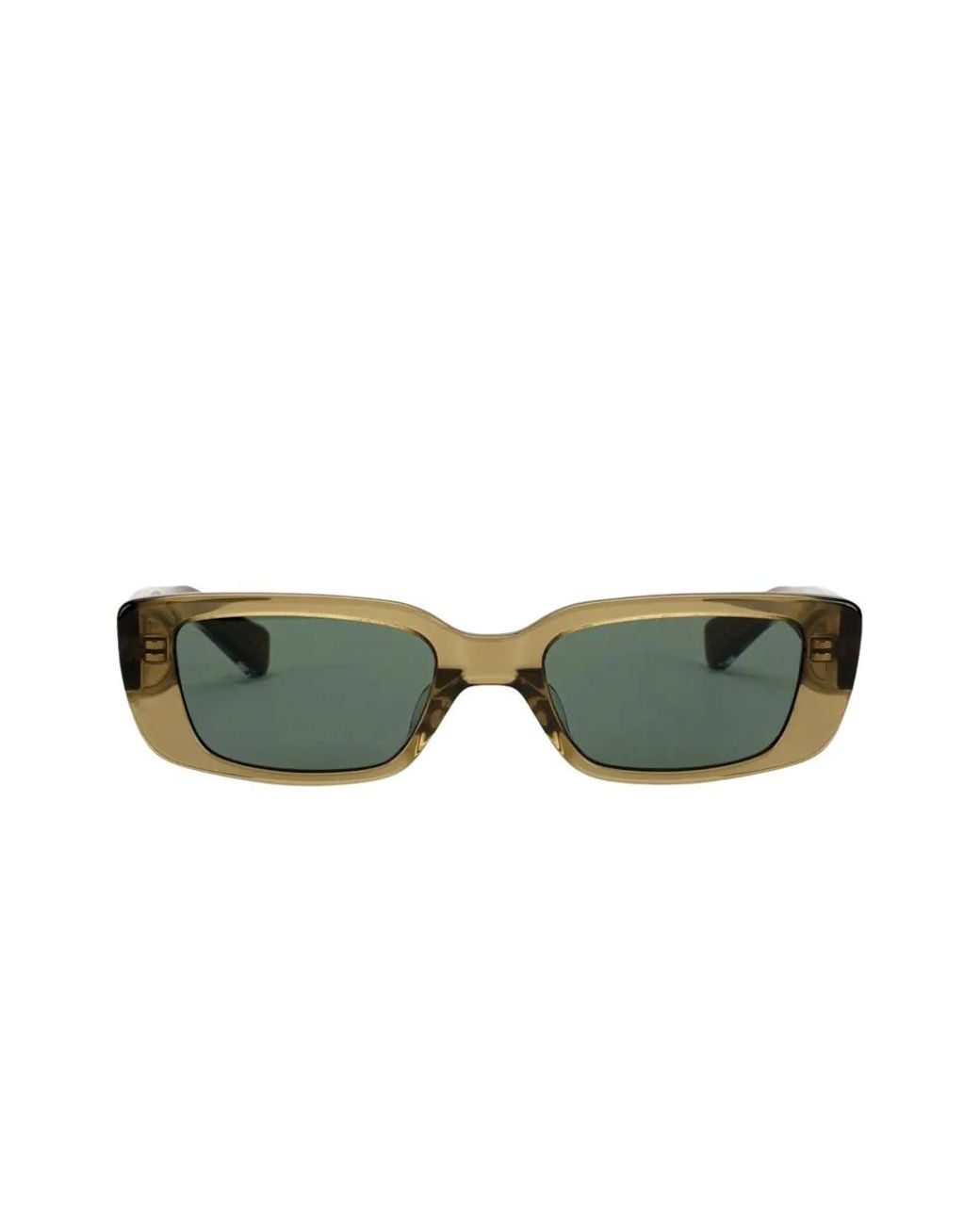 Sunglasses Messyweekend de color Green