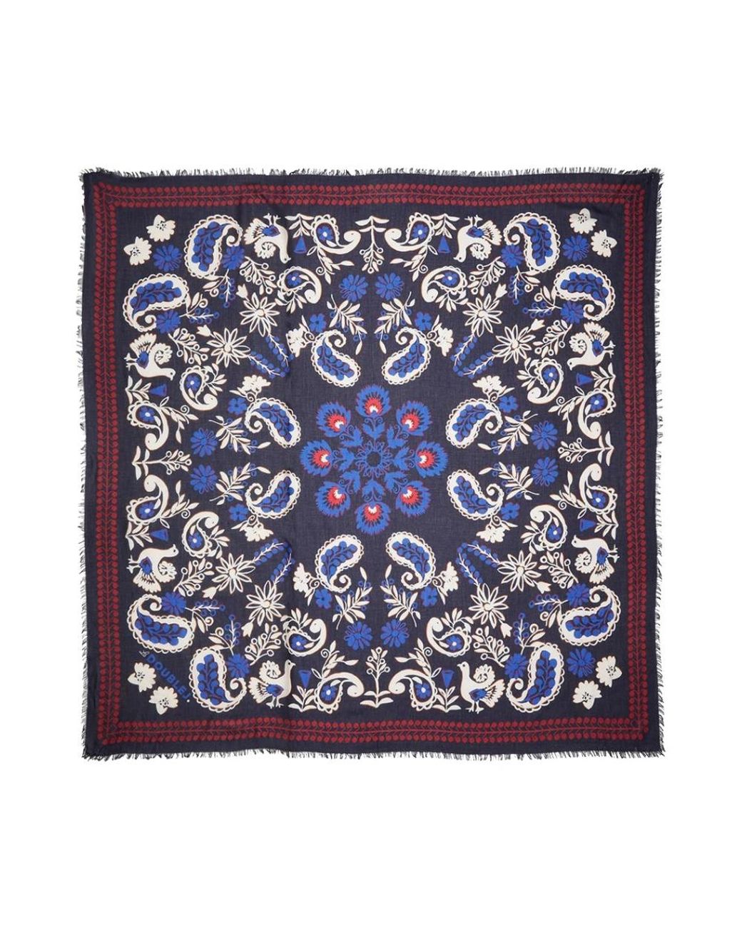 LaDoubleJ Blue Forest Scarf