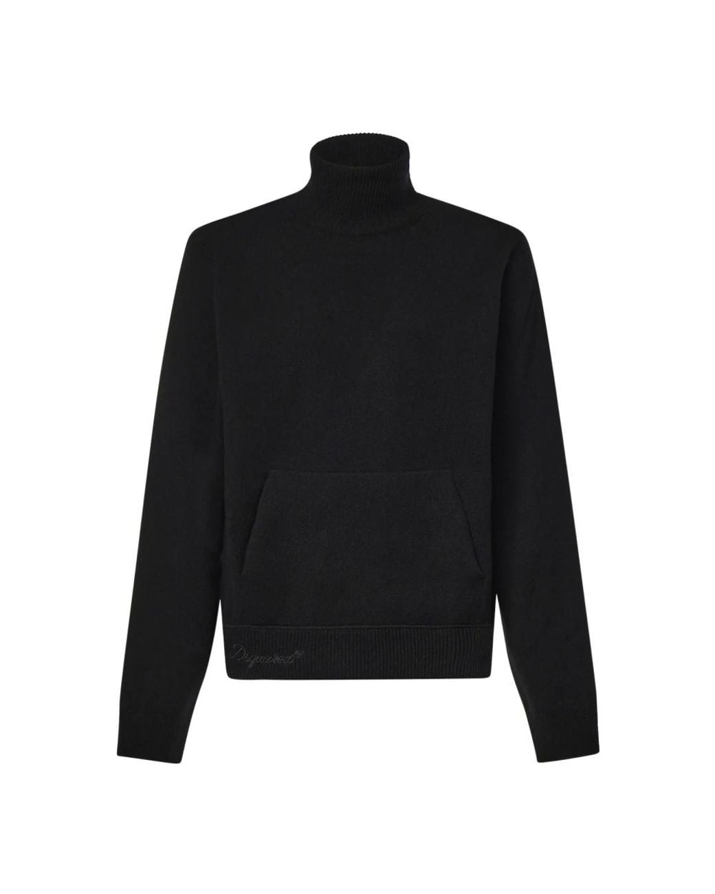 Turtlenecks di DSquared² in Black da Uomo