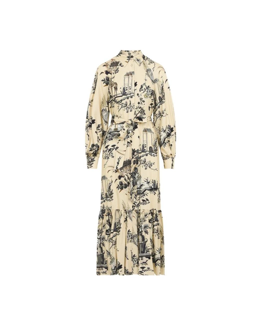 Etro Metallic Shirt Dresses