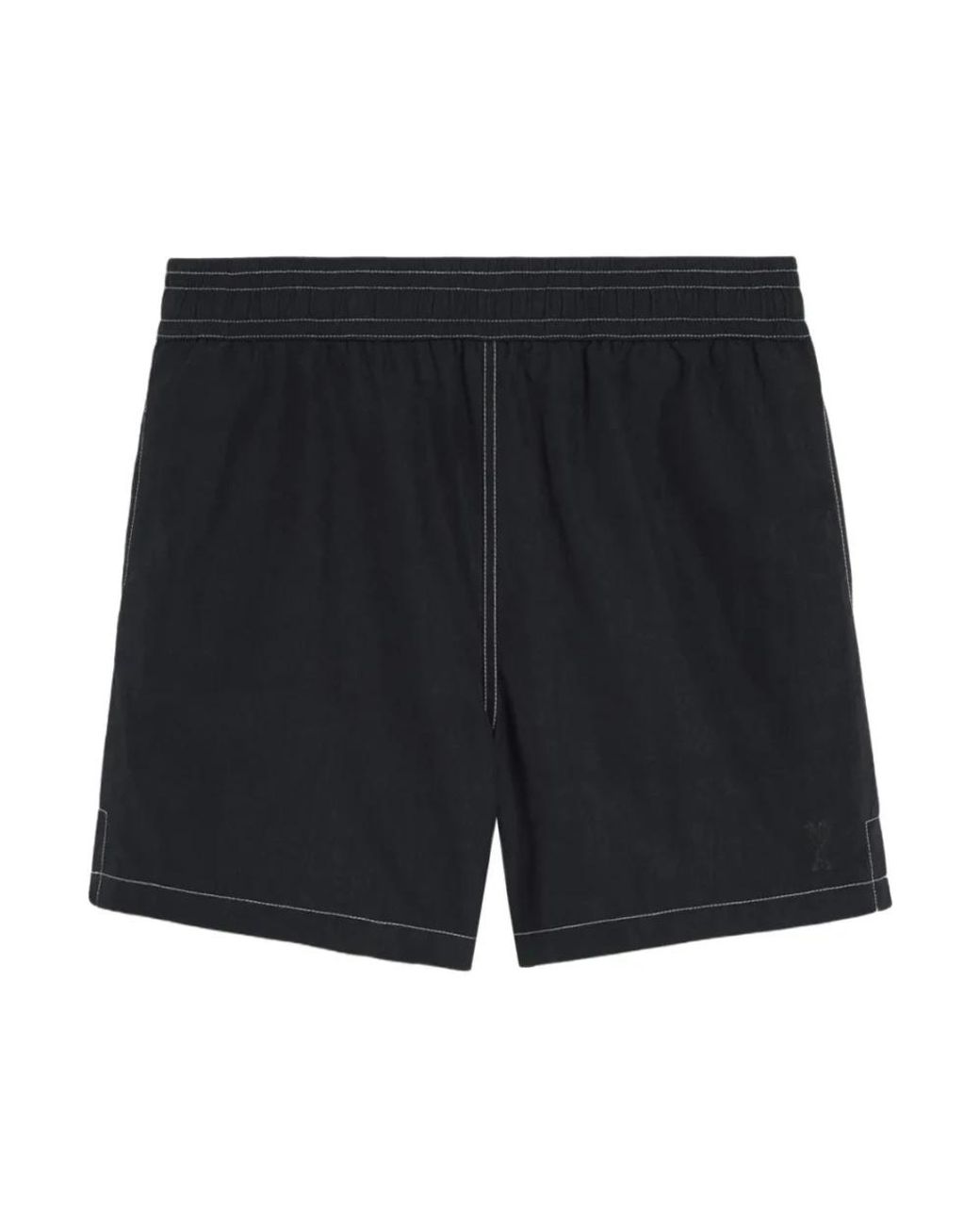 AMI Badmode ,Zwart ,Beach Short in het Black voor heren