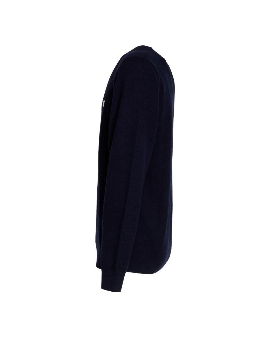 Carhartt Blue Round-Neck Knitwear for men