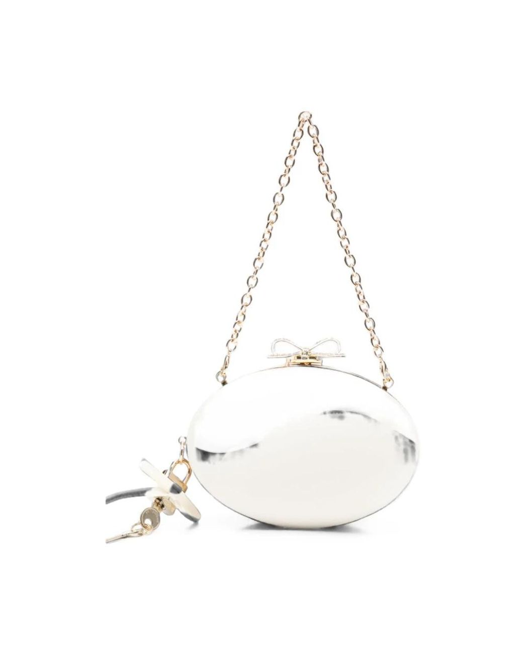 Self-Portrait White Clutches