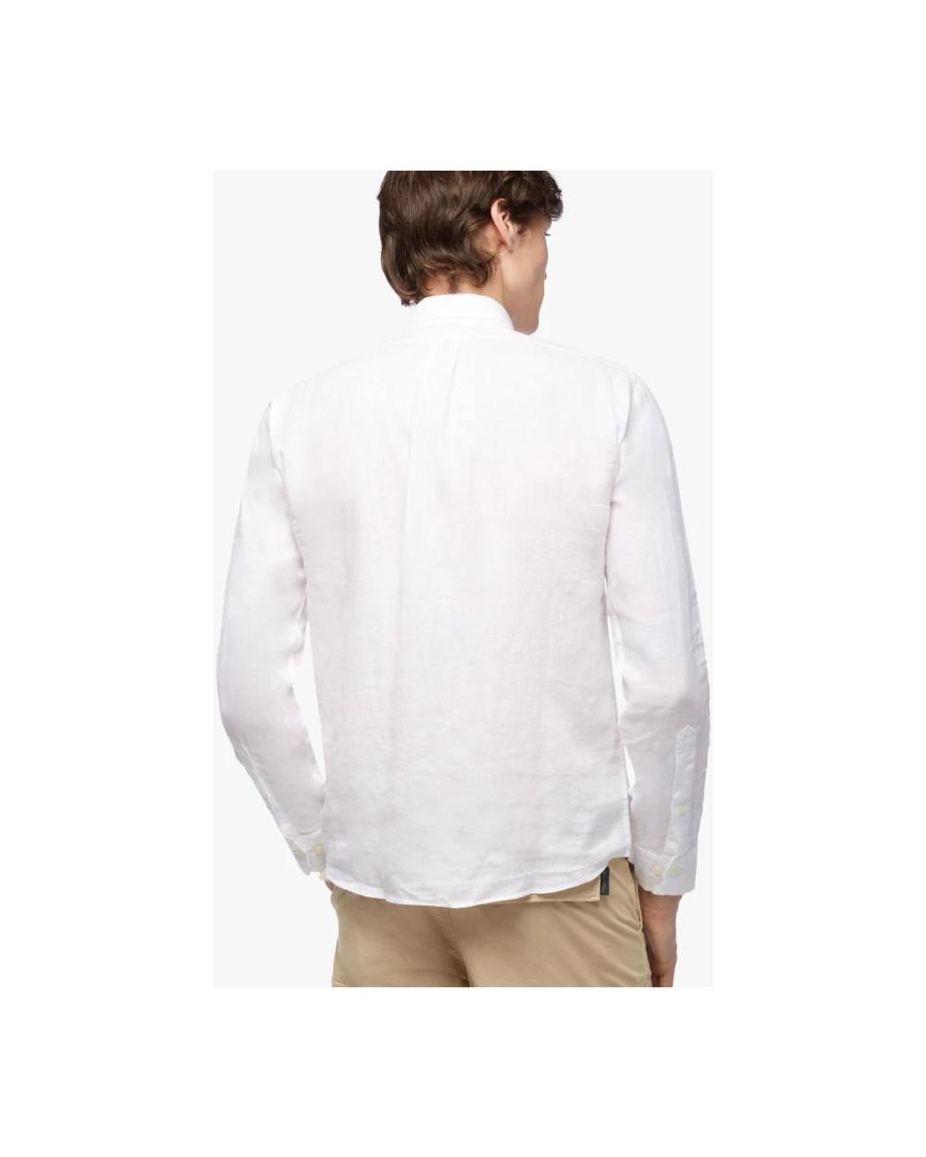 Brooks Brothers White Casual Shirts for men