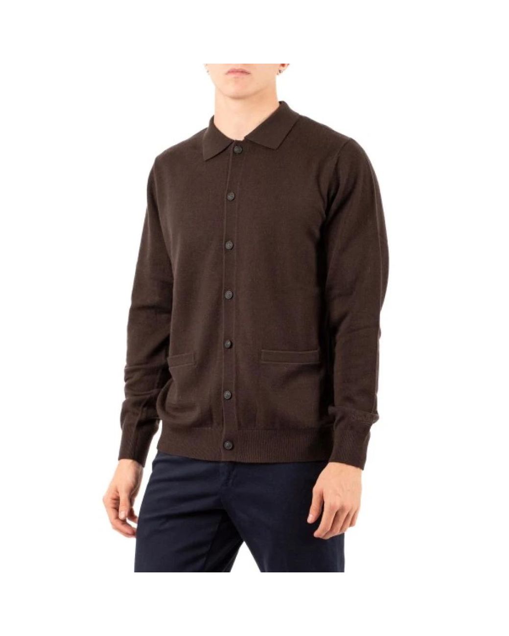 Cardigans Mc2 Saint Barth de hombre de color Brown