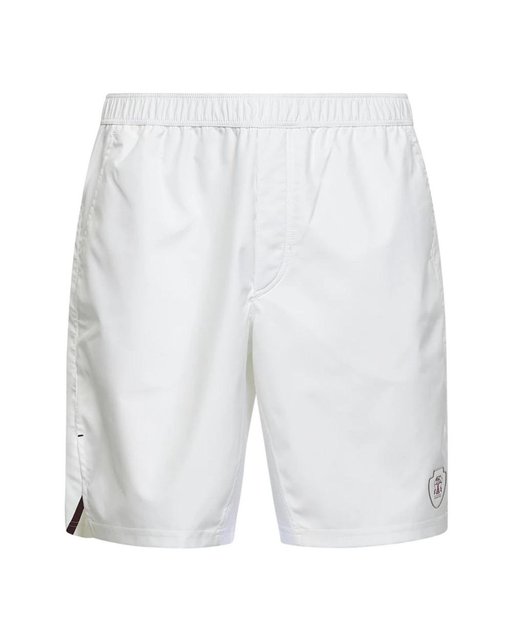 Brunello Cucinelli White Casual Shorts for men