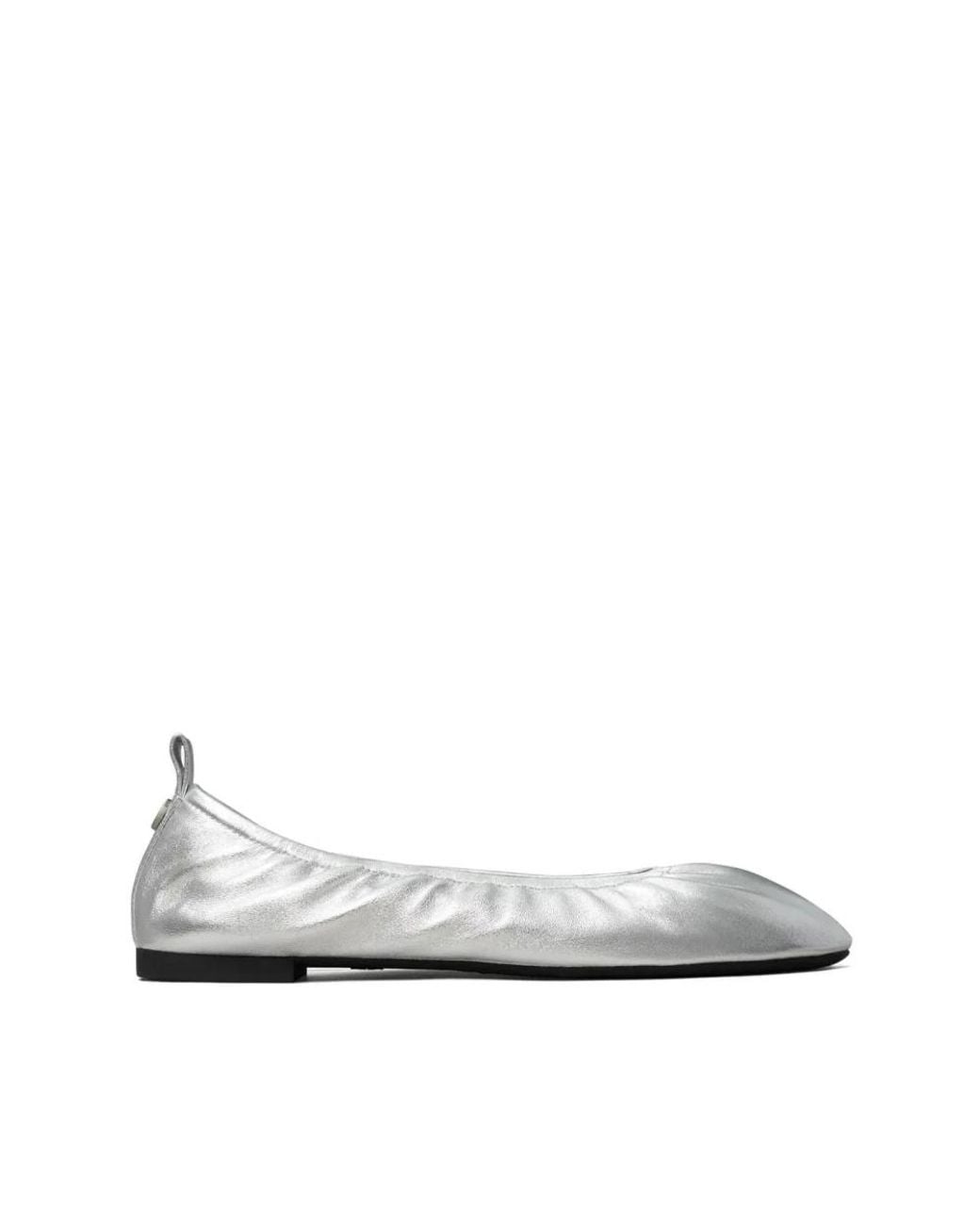 Tory Burch White Ballerina Shoes