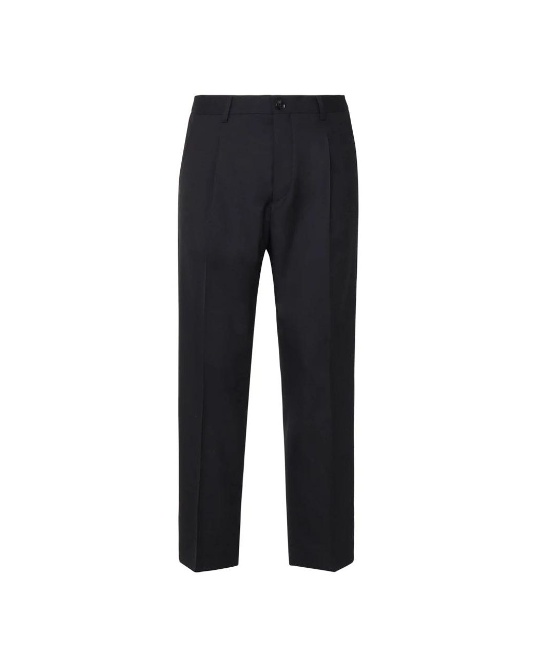 BE ABLE Blue Straight Trousers for men