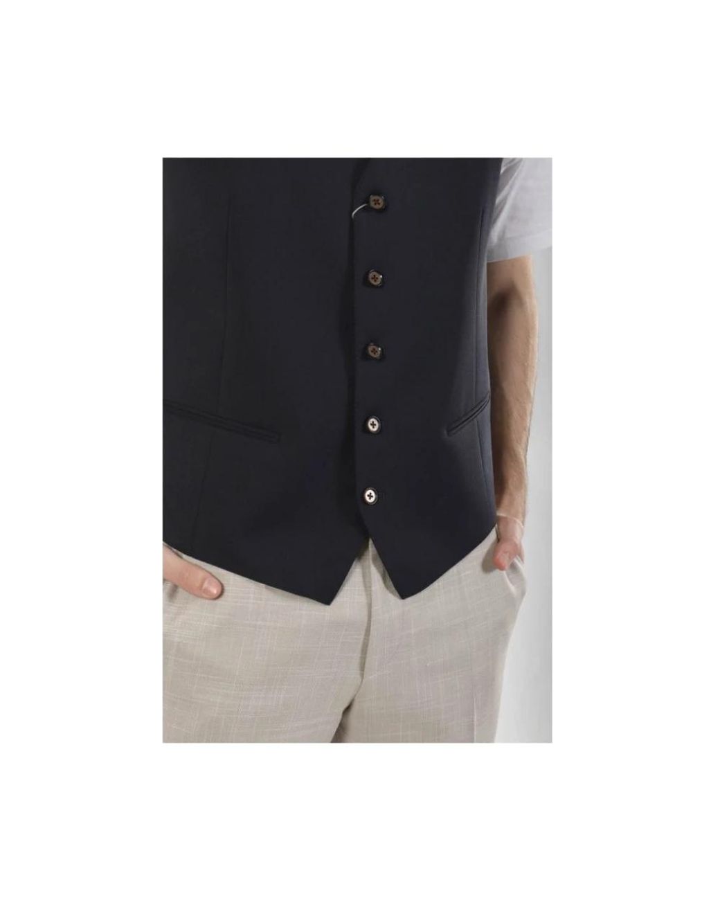 Michael Kors Black Waistcoats for men
