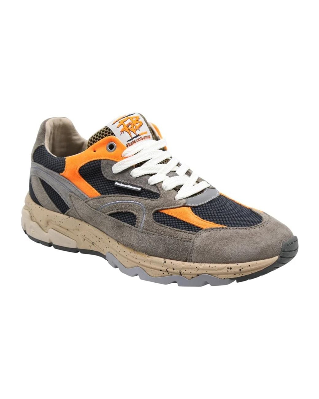 Floris Van Bommel Gray Sneakers for men