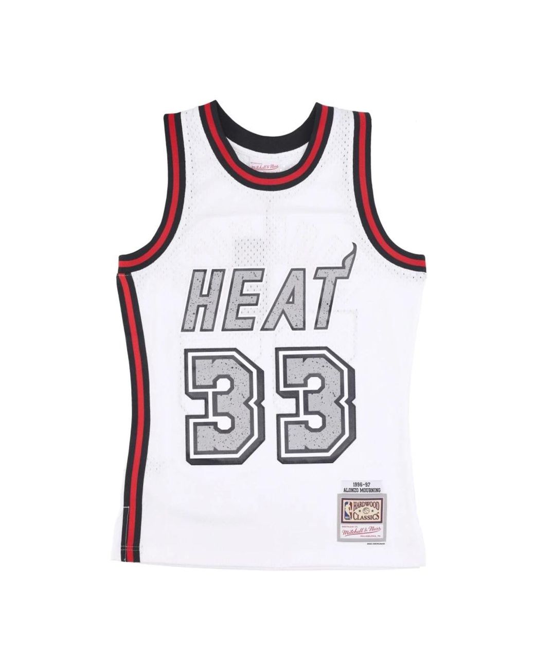 Mitchell & Ness Fitness ,Wit ,Polyester Nba Cracked Cement Swingman Jersey in het White voor heren