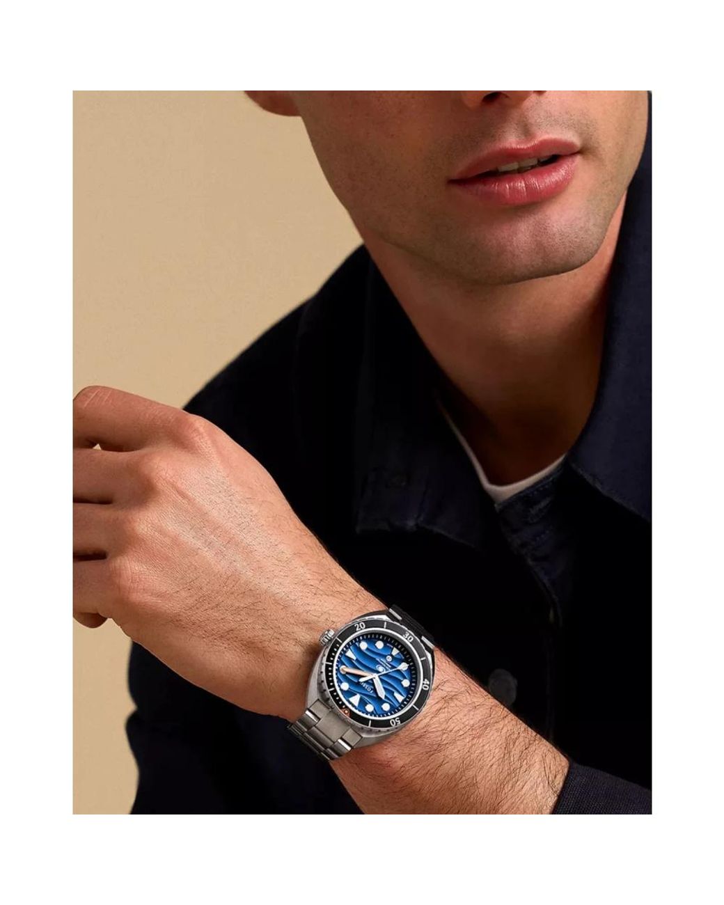 Watches Fossil de hombre de color Metallic