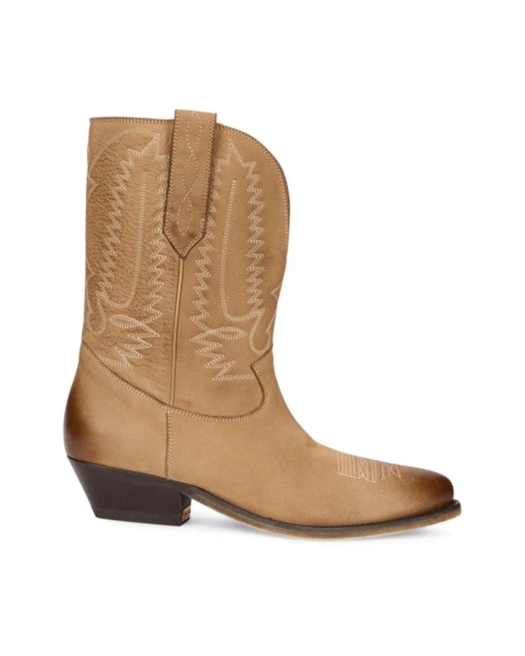 Golden Goose Deluxe Brand Brown Cowboy & Biker Boots