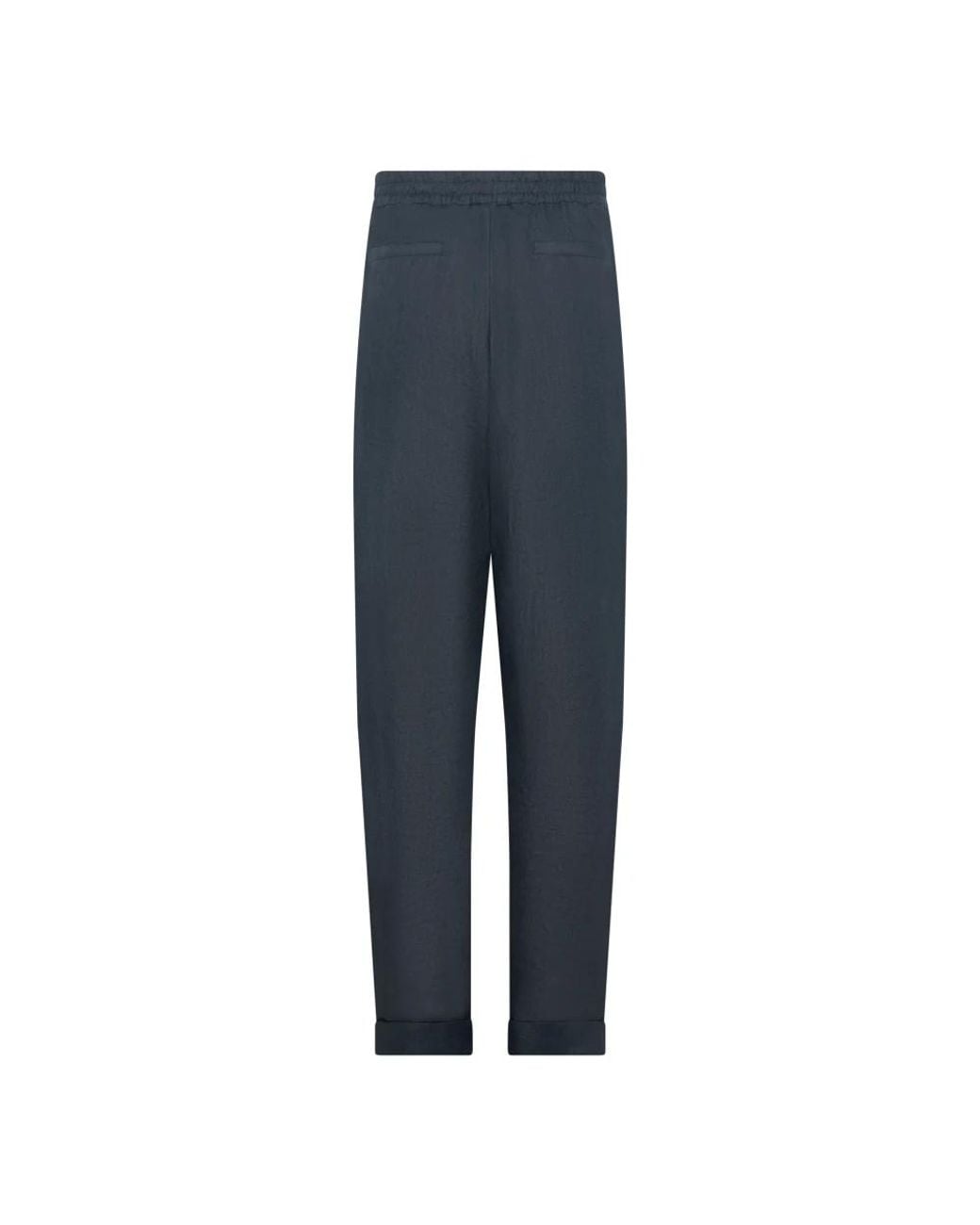 Franzese Collection Blue Cropped Trousers for men