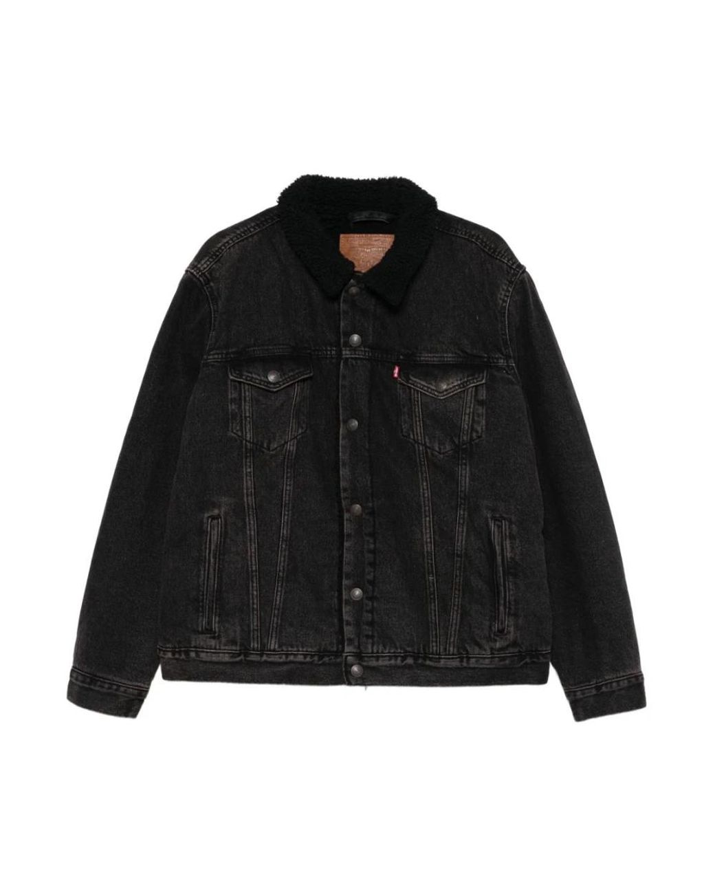 Levi's Black Denim Jackets for men