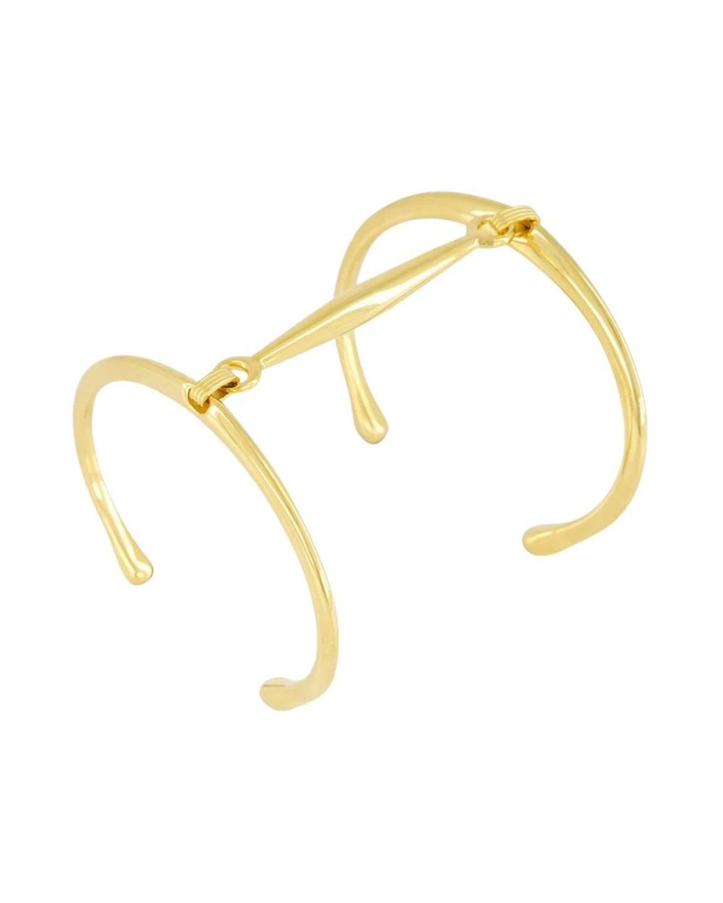 Tom Ford Accessoires ,Geel ,Brass Arrow Armlet in het Metallic