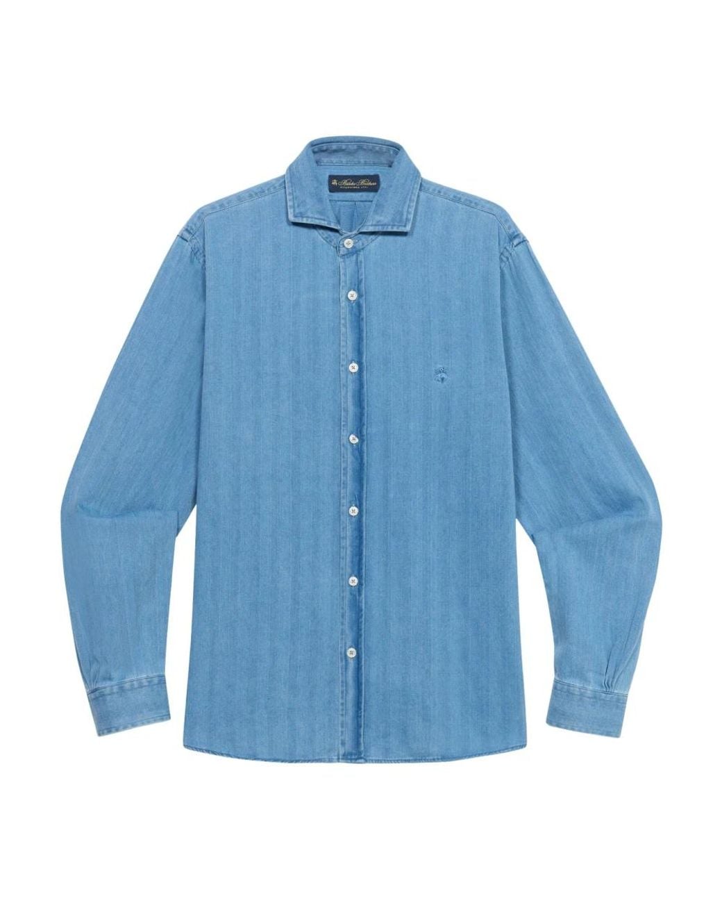 Brooks Brothers Blue Denim Shirts for men