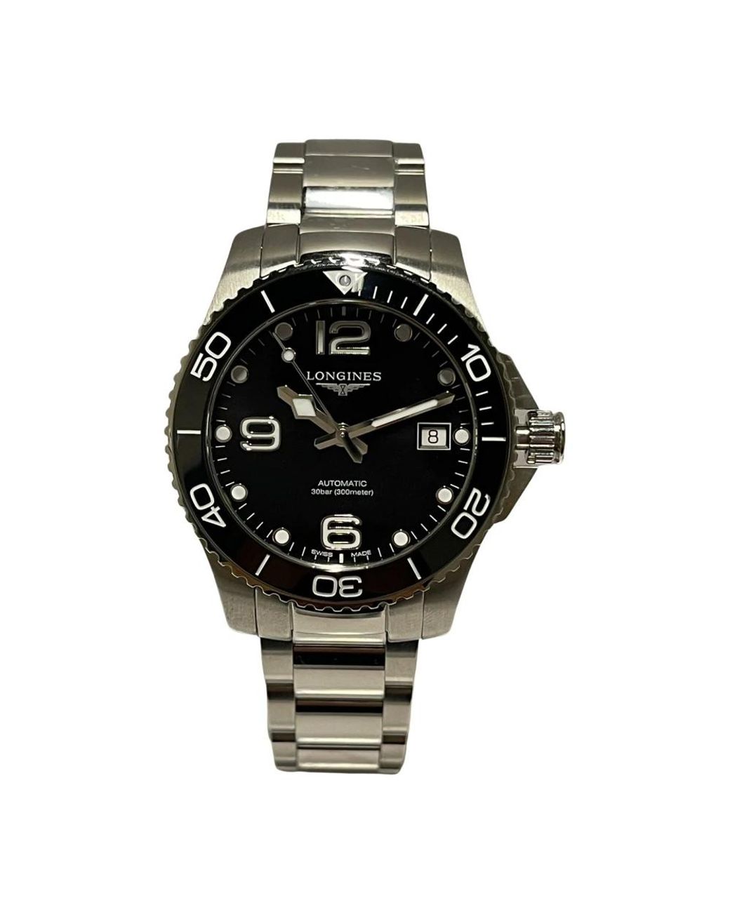 Longines Black Hydroconquest Automatic