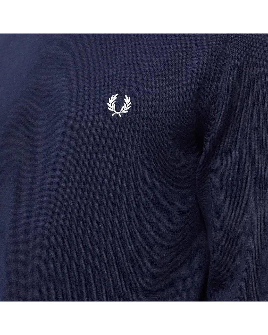 Fred Perry Blue Turtlenecks for men