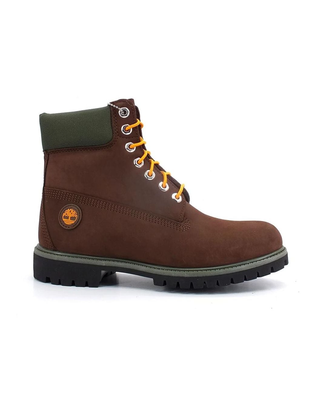 Timberland Brown Lace-Up Boots for men