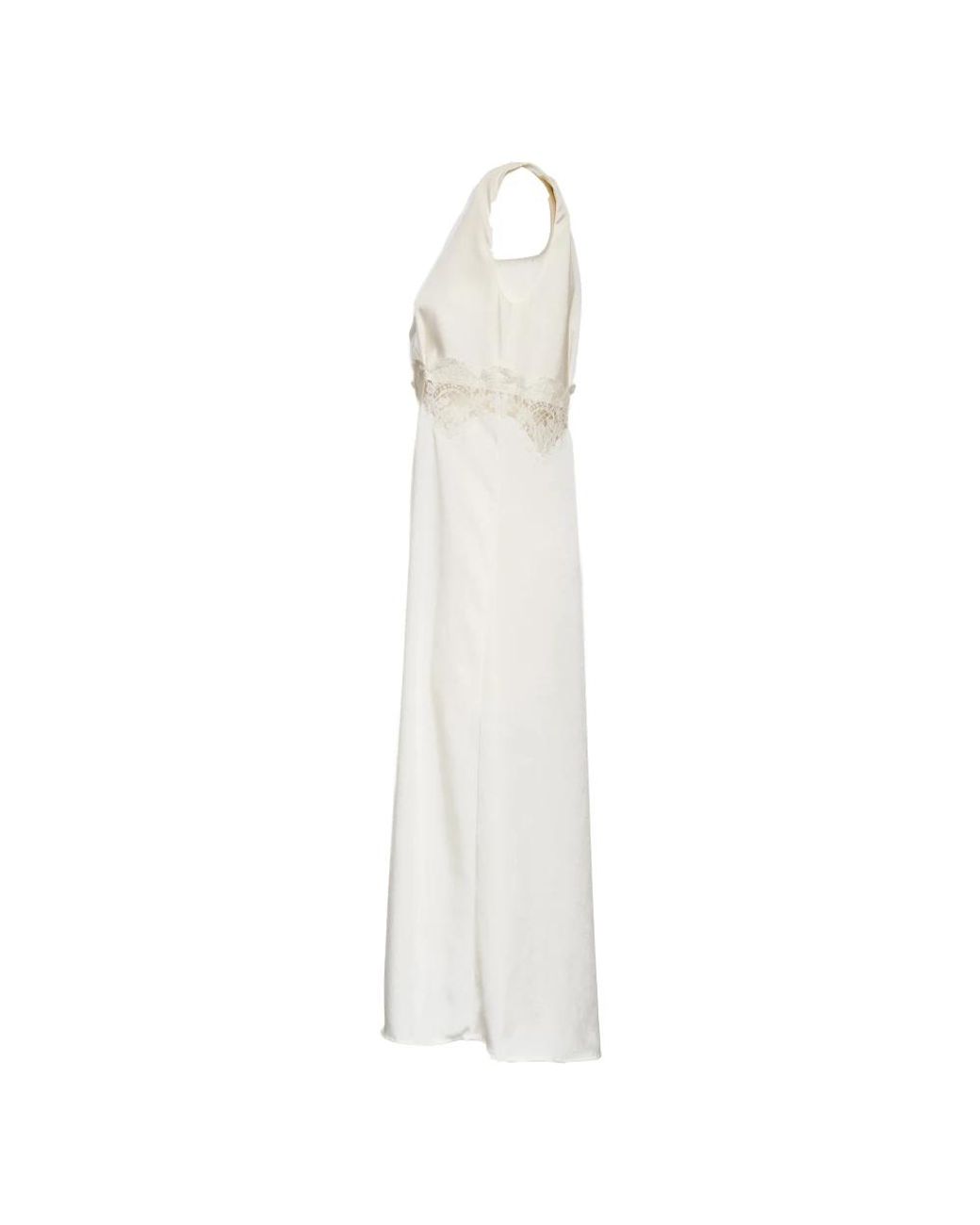P.A.R.O.S.H. White Midi Dresses