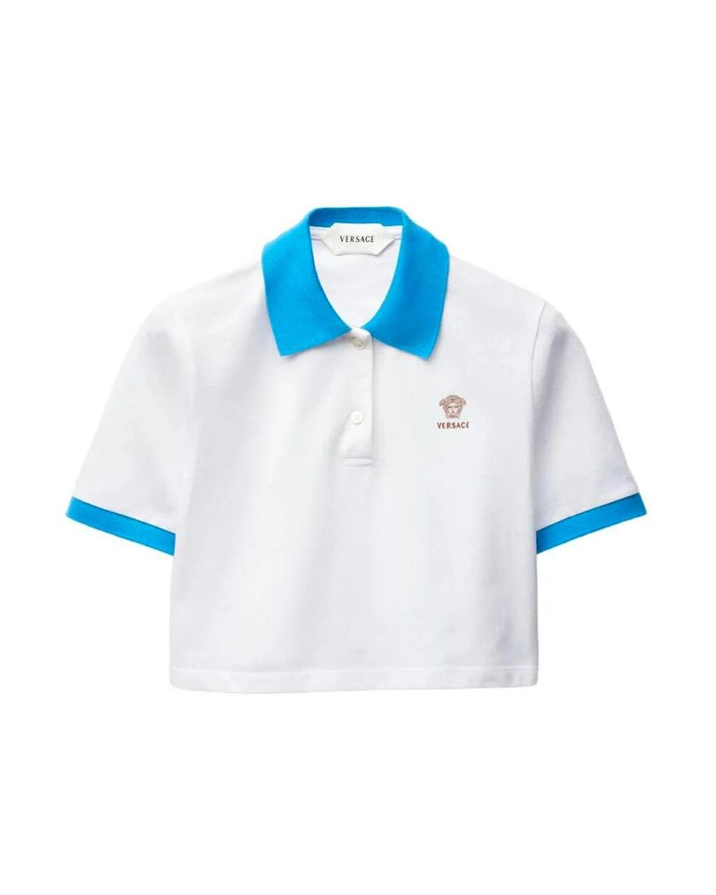Versace Blue Polo Shirts