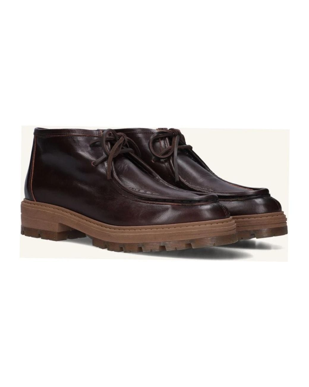 CTWLK Brown Lace-Up Boots