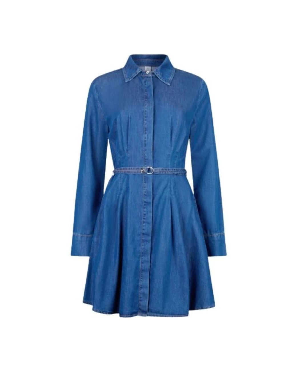 Liu Jo Blue Shirt Dresses