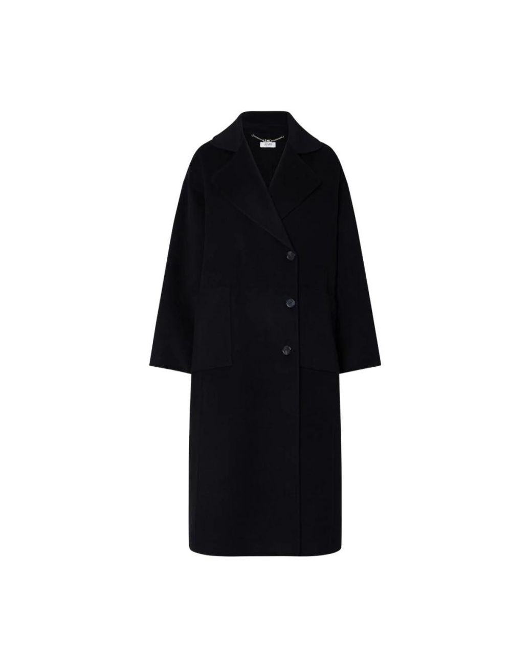 Liu Jo Black Single-Breasted Coats