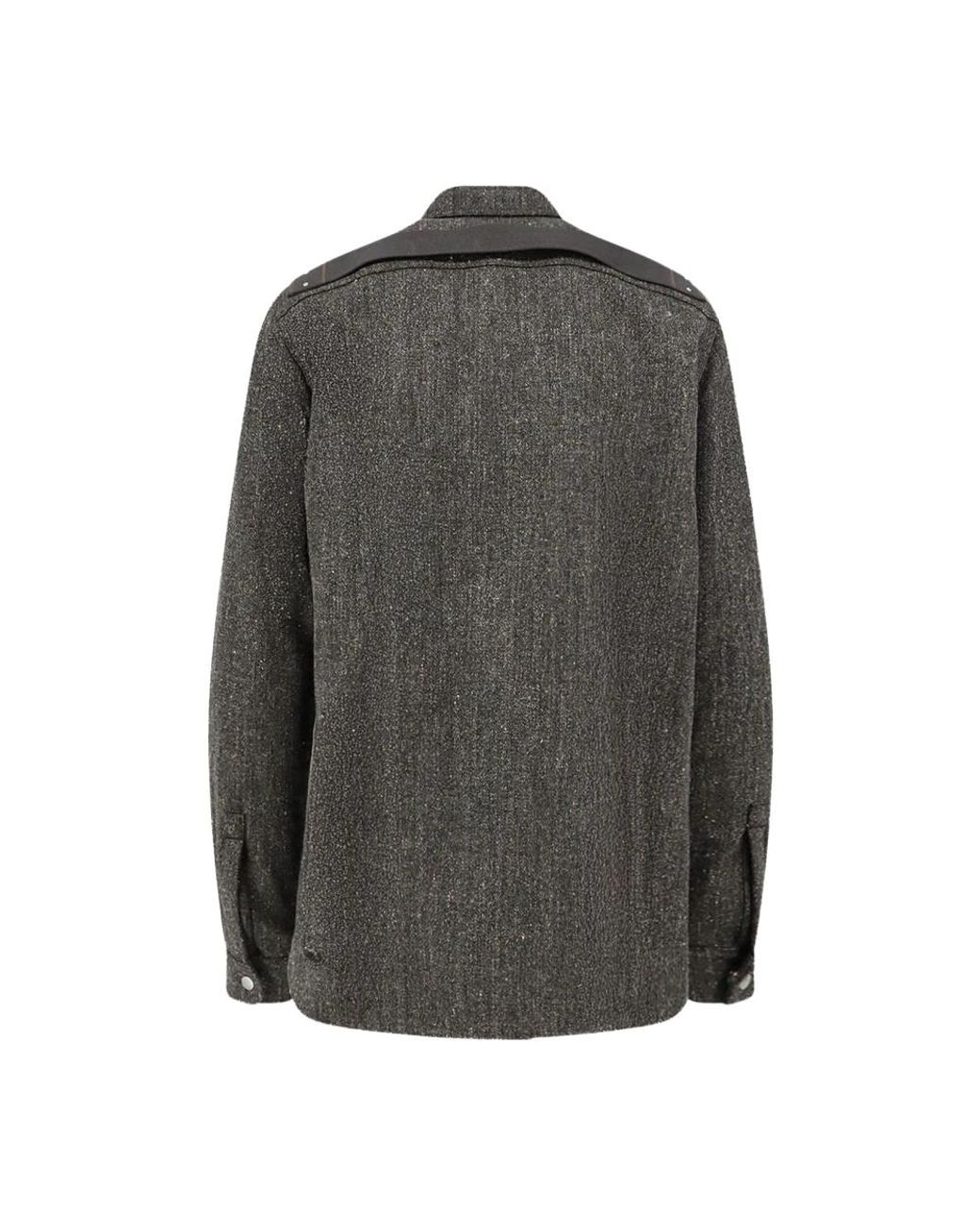 Rick Owens Gray Light Jackets for men