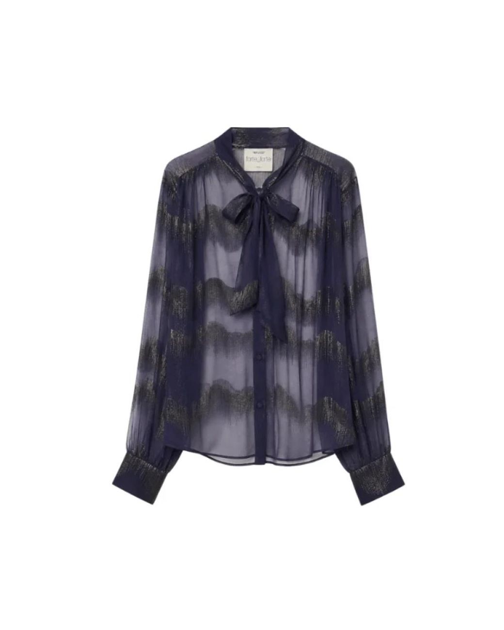 Blouses Forte_forte de color Blue