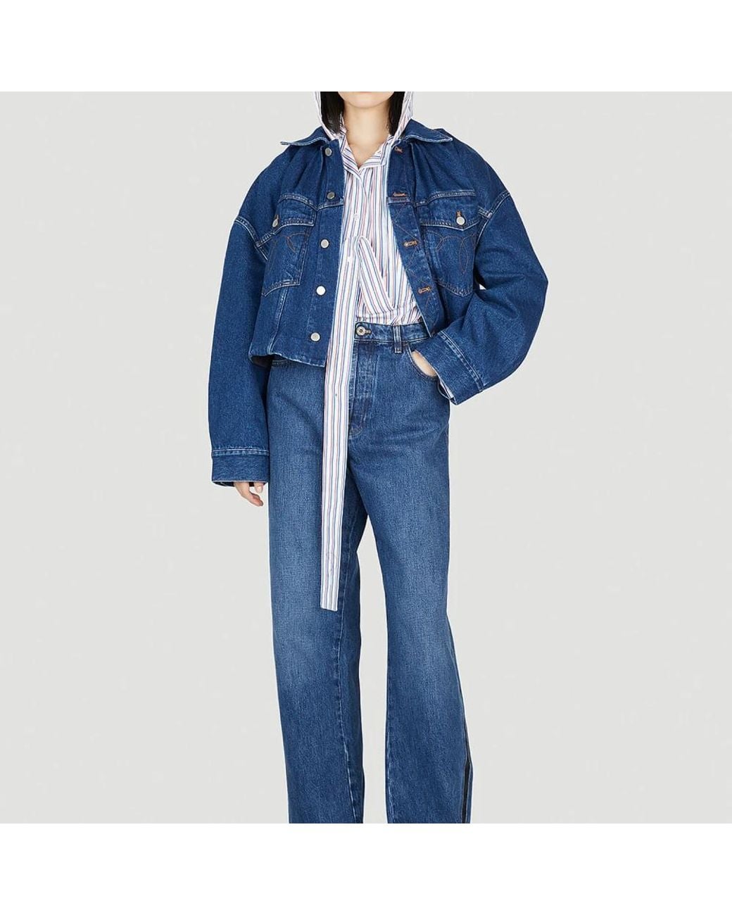 MERYLL ROGGE Blue Denim jacke