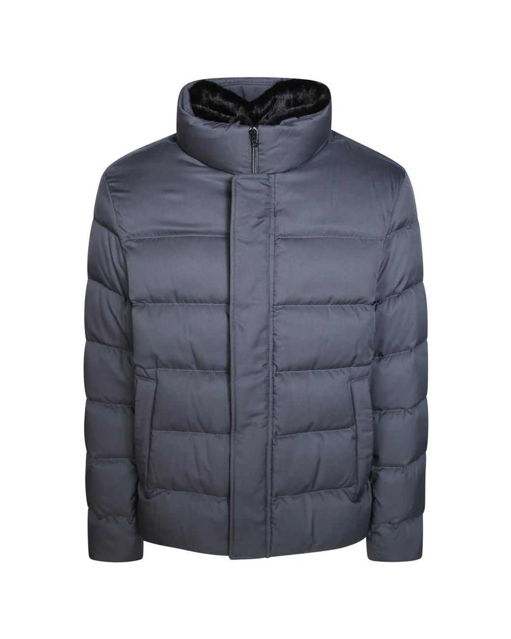 Herno Blue Winter Jackets for men