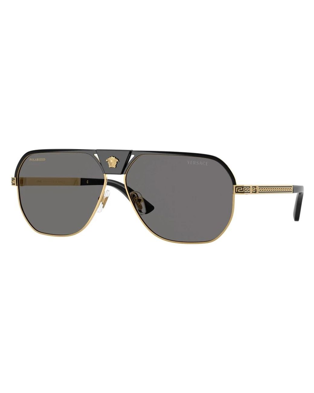 Versace Gray Sunglasses for men