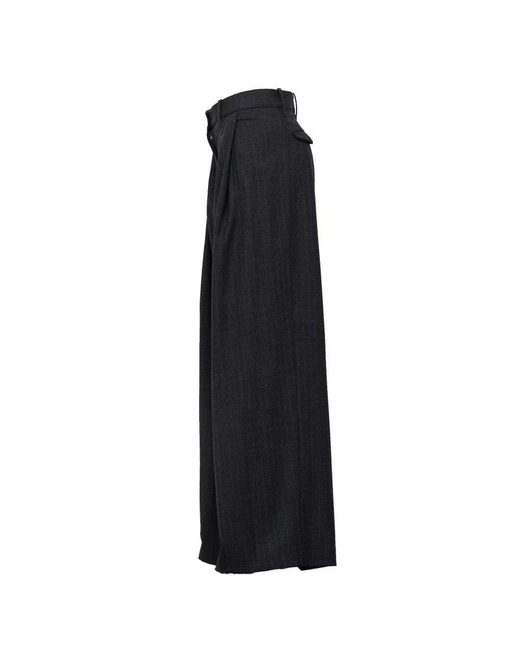 Nine:inthe:morning Black Wide Trousers