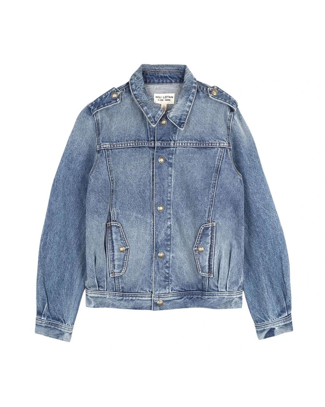 Nili Lotan Blue Denim Jackets
