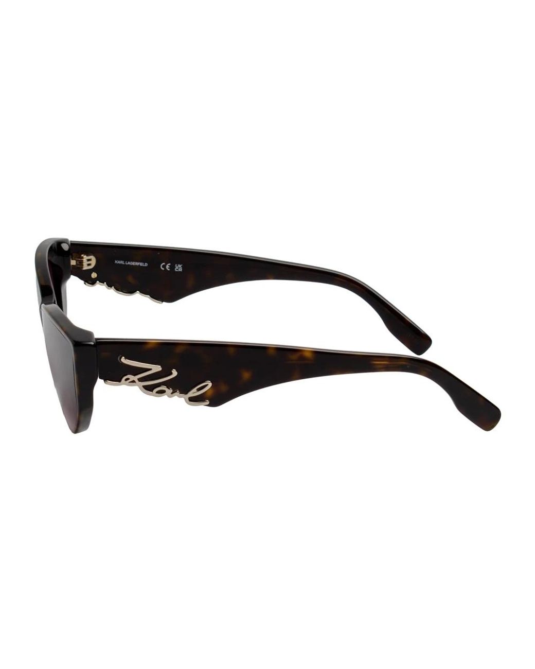 Karl Lagerfeld Purple Sunglasses