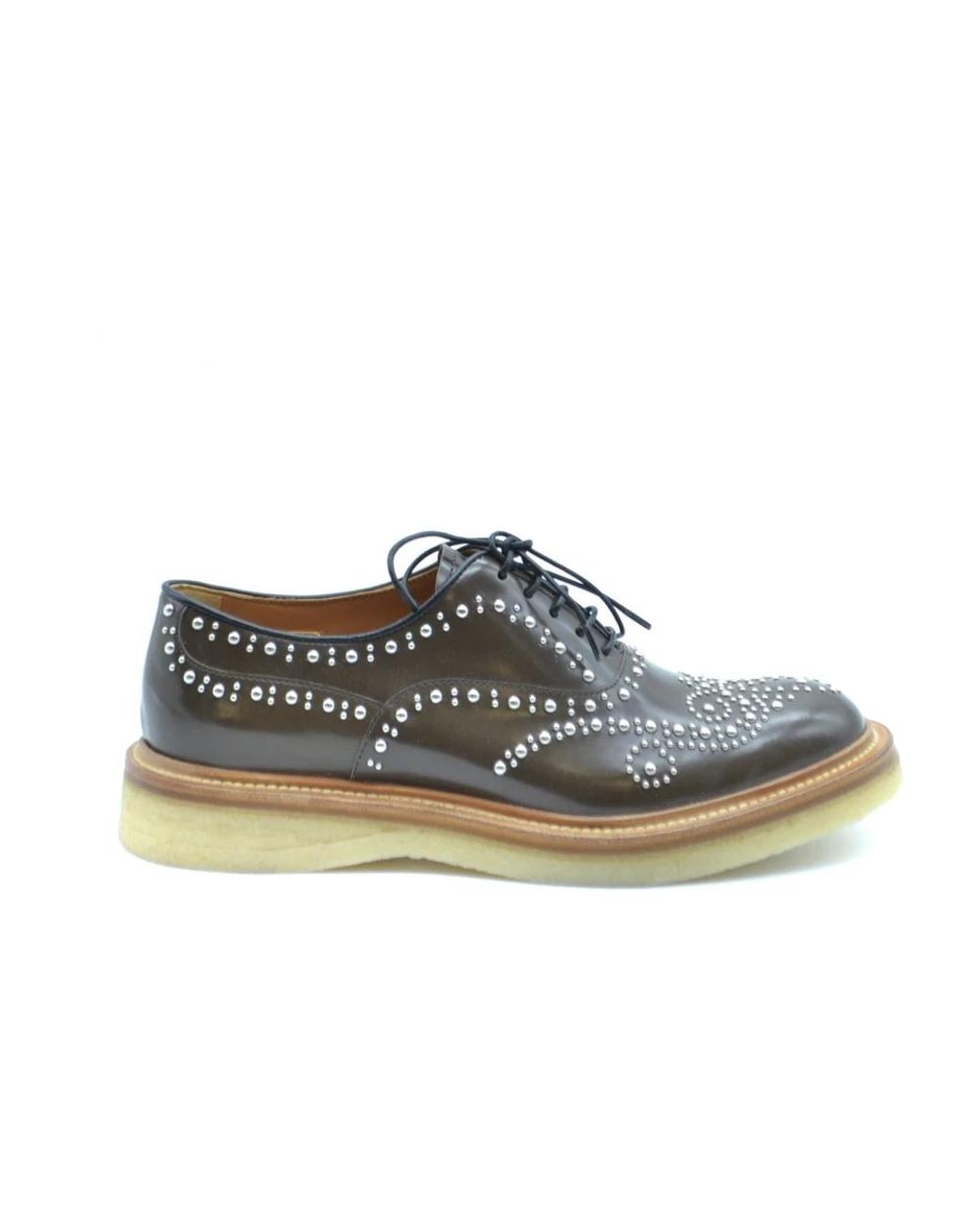 Church's Gray Laced Shoes