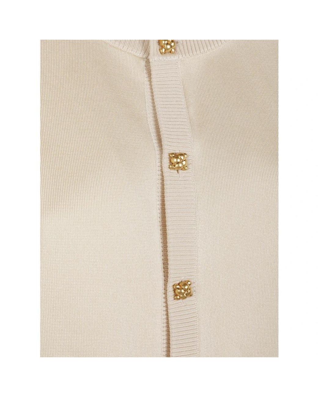 Bottega Veneta Natural Cardigans