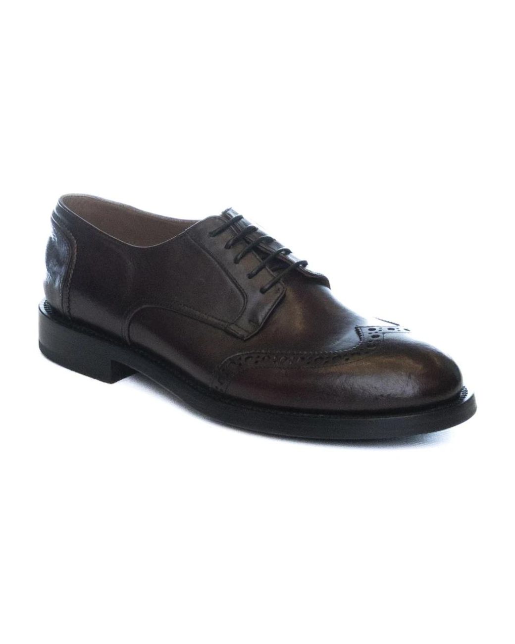 Pantanetti Black Laced Shoes for men