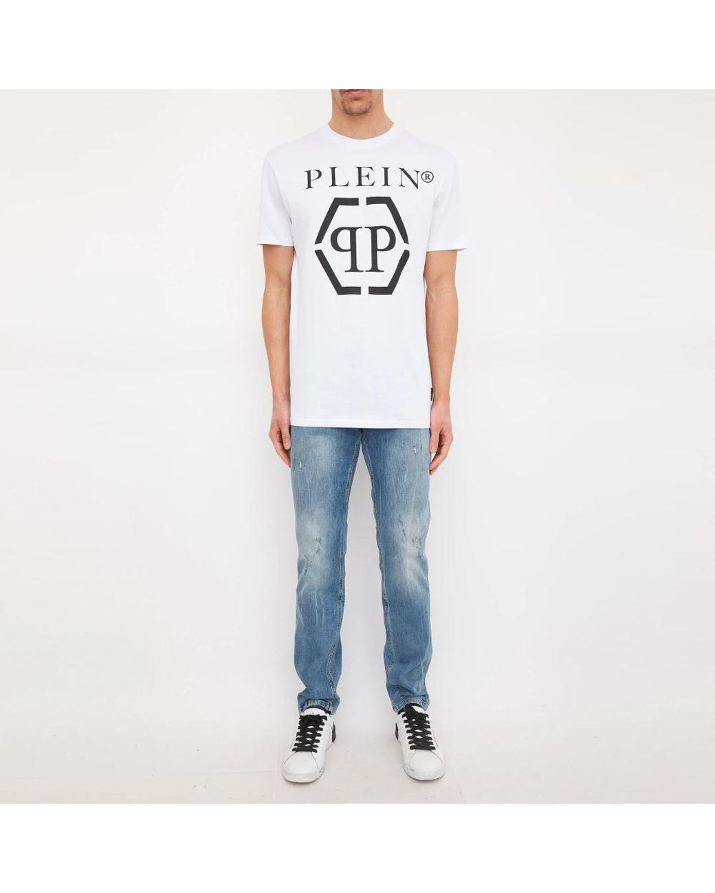 Philipp Plein Blue Slim-Fit Jeans for men