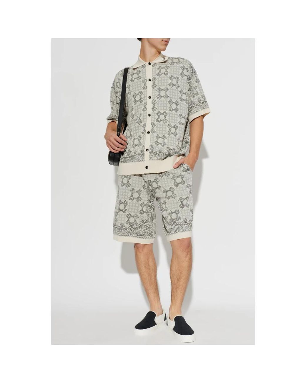 Amiri Gray Casual Shorts for men